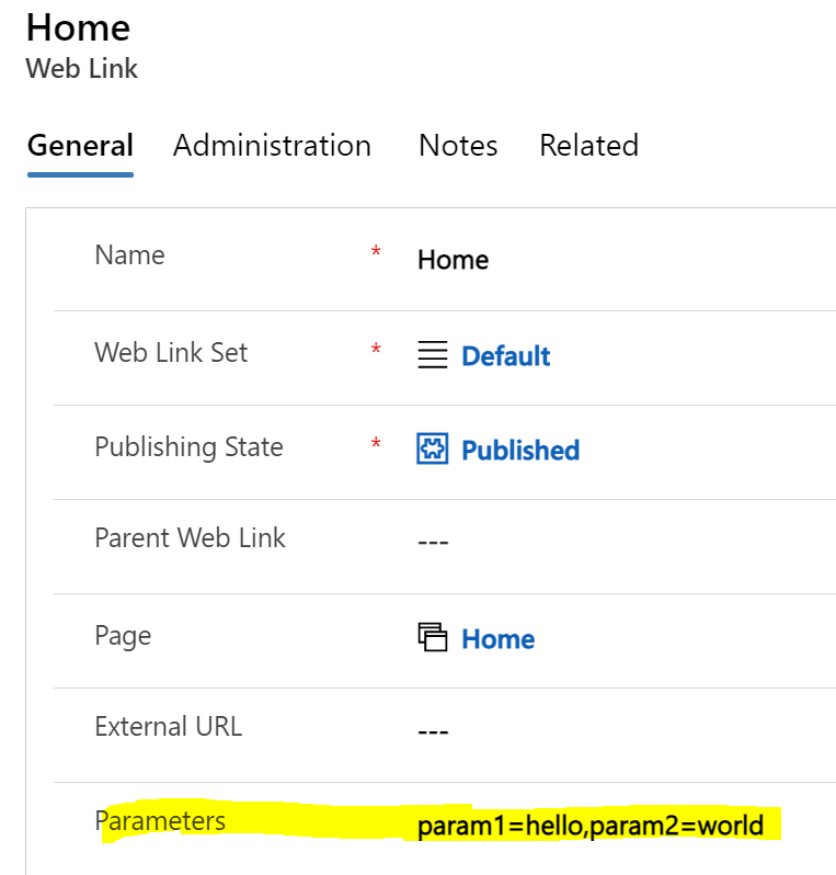 Power Apps Portals – Adding Parameters in Menu Links – Oliver Rodrigues